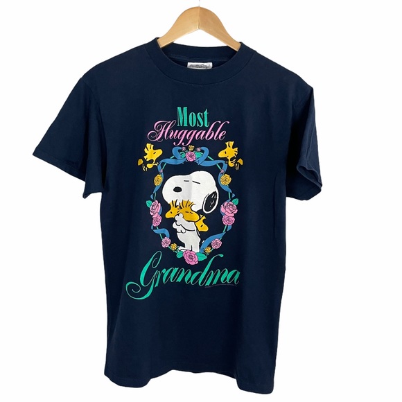 Peanuts Tops Peanuts Most Huggable Grandma Shirt Poshmark